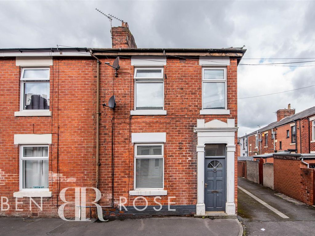 3 bed end terrace house for sale in Montgomery Street, Bamber Bridge, Preston PR5, £109,950