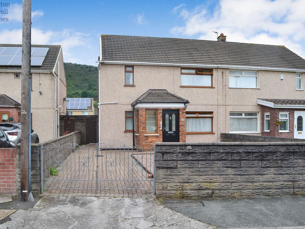 3 bed semi-detached house for sale in Rhodes Avenue, Port Talbot, Neath Port Talbot. SA12, £135,000