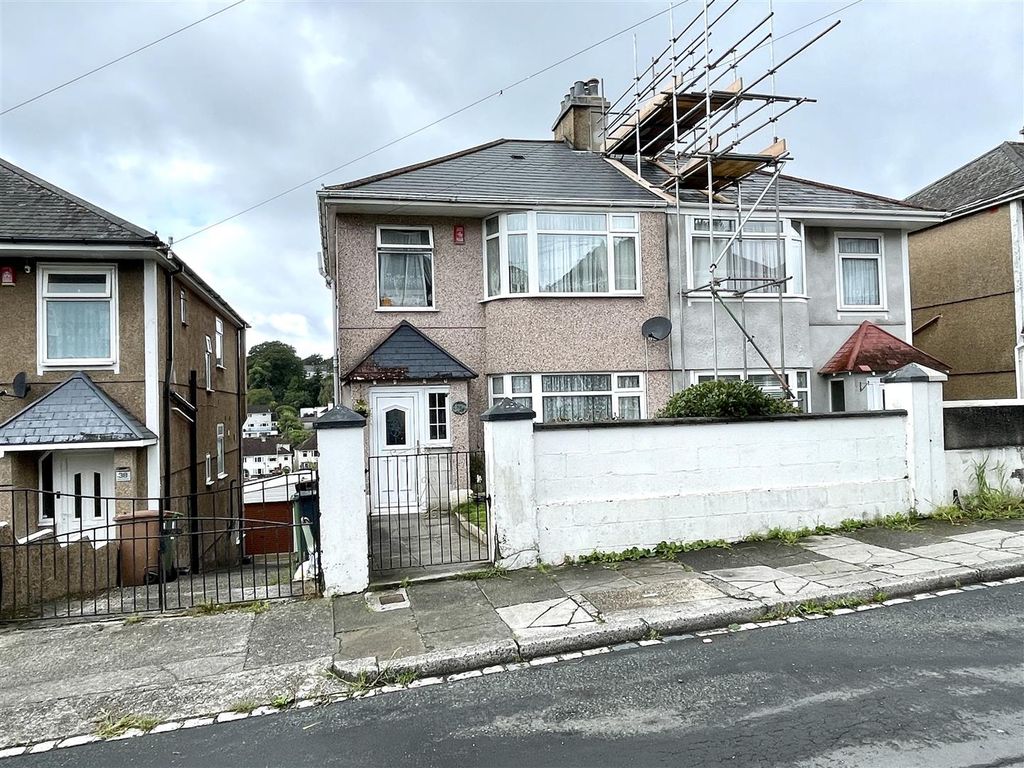 3 bed semi-detached house for sale in Efford Crescent, Higher Compton, Plymouth PL3, £250,000