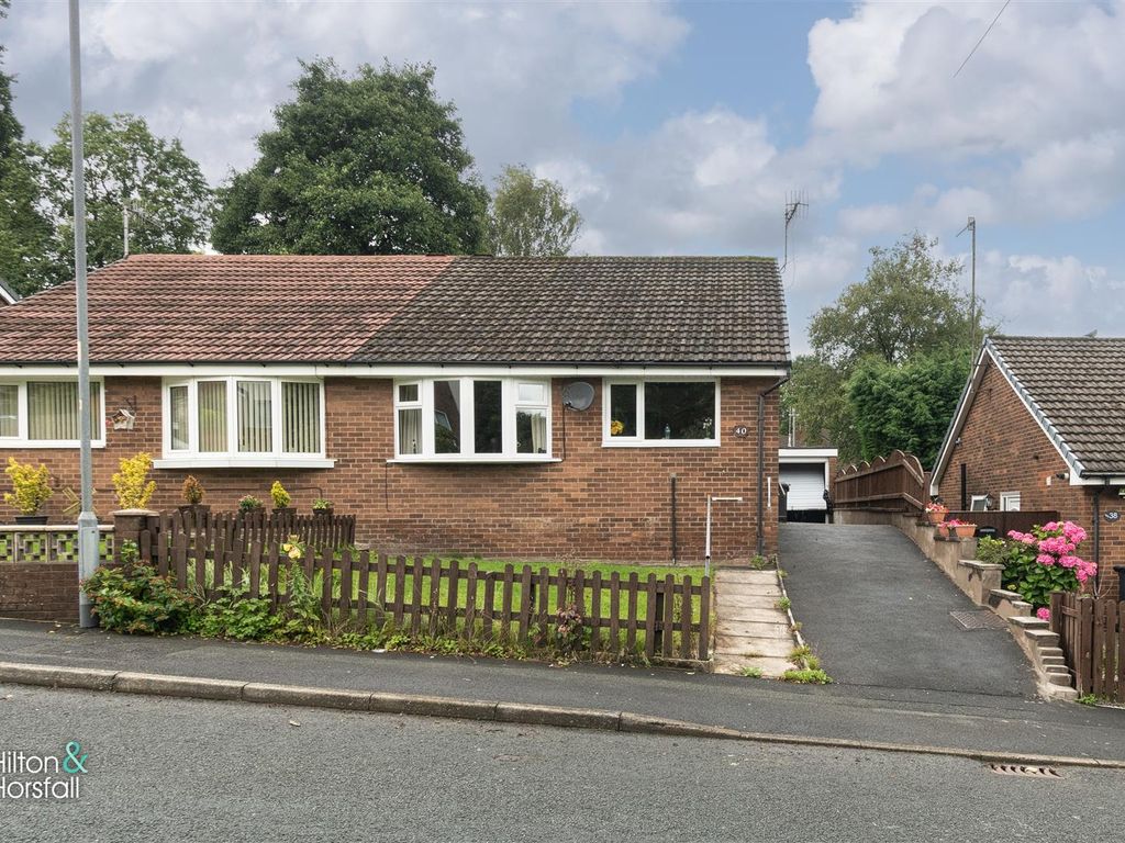 2 bed semi-detached bungalow for sale in Waidshouse Road, Nelson BB9, £145,000