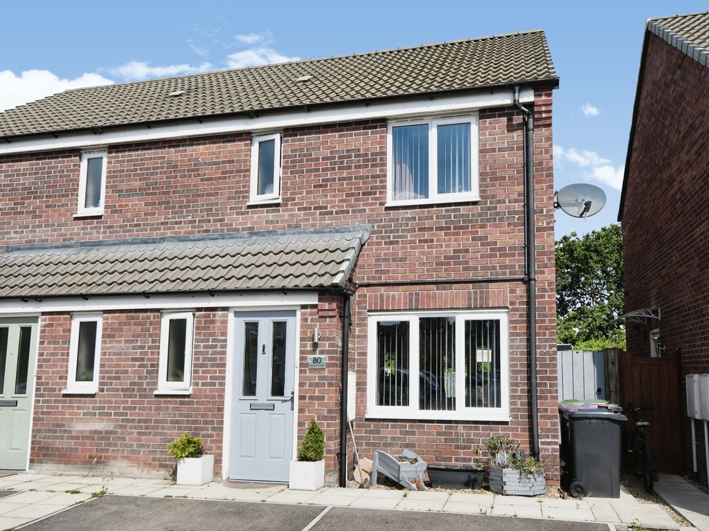 3 bed semi-detached house for sale in Furnace Close, North Hykeham, Lincoln LN6, £195,000