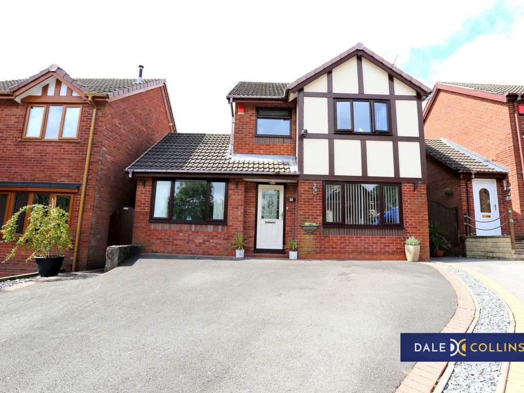 3 bed detached house for sale in Radley Way, Werrington ST9, £255,000