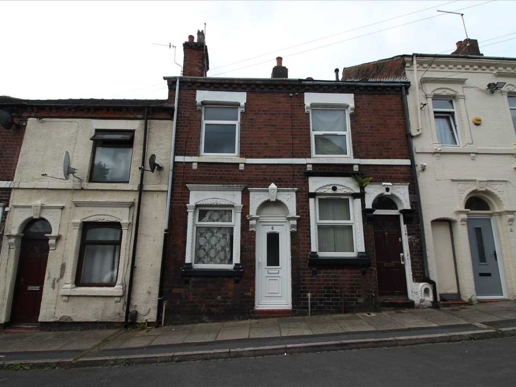 2 bed terraced house for sale in Athelstan Street, Tunstall, Tunstall ST6, £60,000