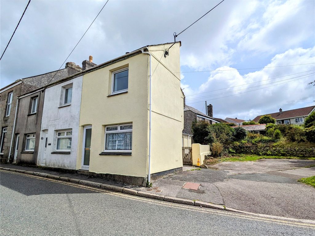 2 bed end terrace house for sale in Fore Street, St. Dennis, St. Austell, Cornwall PL26, £130,000