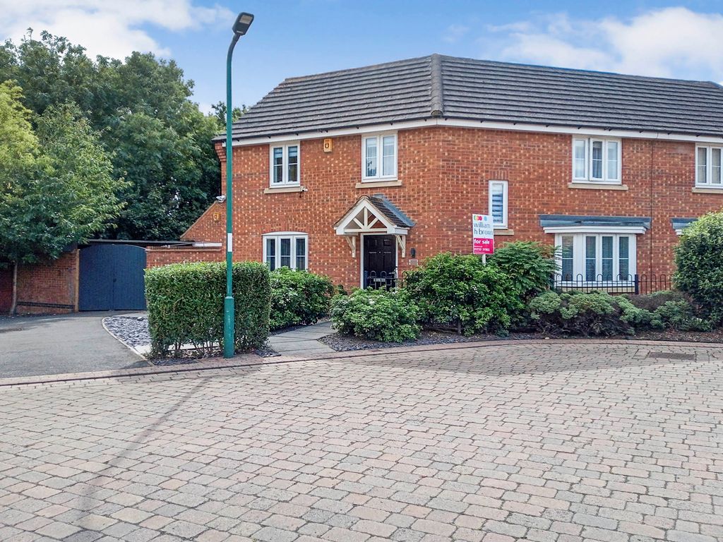 3 bed semi-detached house for sale in Lyvelly Gardens, Peterborough PE1, £295,000