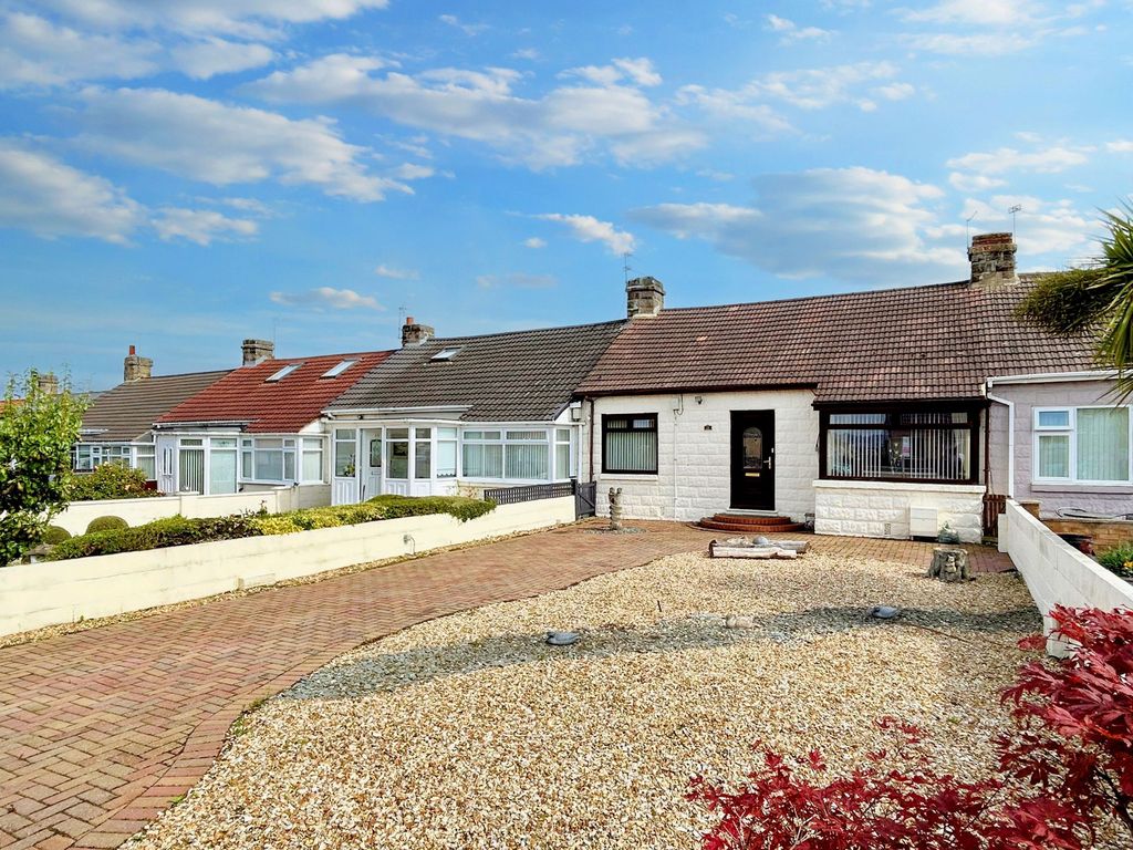 2 bed bungalow for sale in Shaftesbury Crescent, Blackhall Colliery, Hartlepool TS27, £105,000