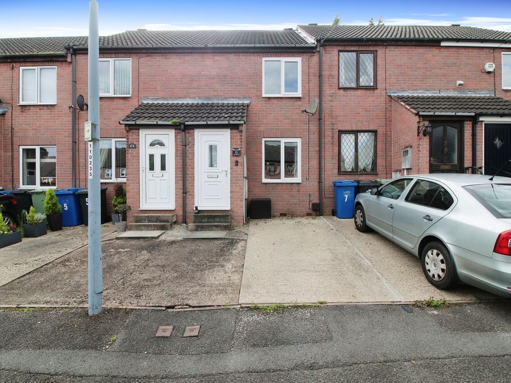 2 bed terraced house for sale in Mitchell Way, New Whittington, Chesterfield S43, £125,000