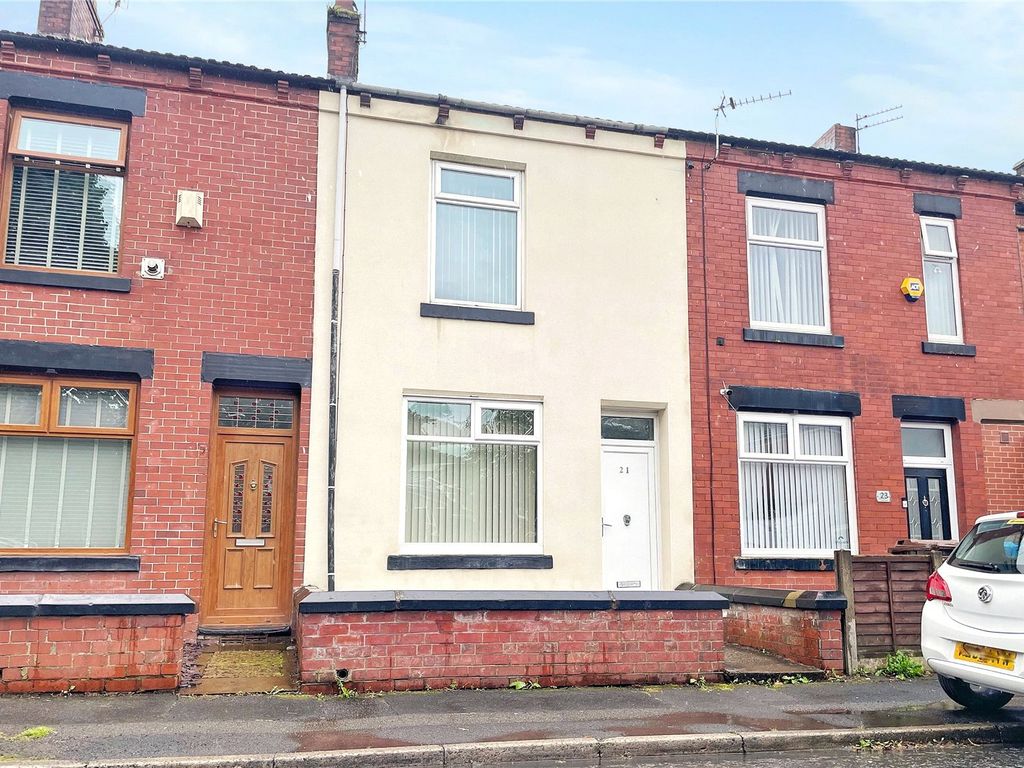 2 bed terraced house for sale in Turf Lane, Chadderton, Oldham, Greater Manchester OL9, £130,000