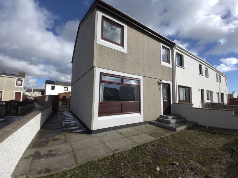 3 bed terraced house for sale in Bruan Court, Fraserburgh AB43, £60,000