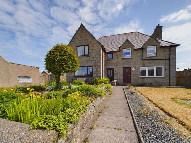 3 bed semi-detached house for sale in High Street, New Aberdour, Fraserburgh AB43, £120,000