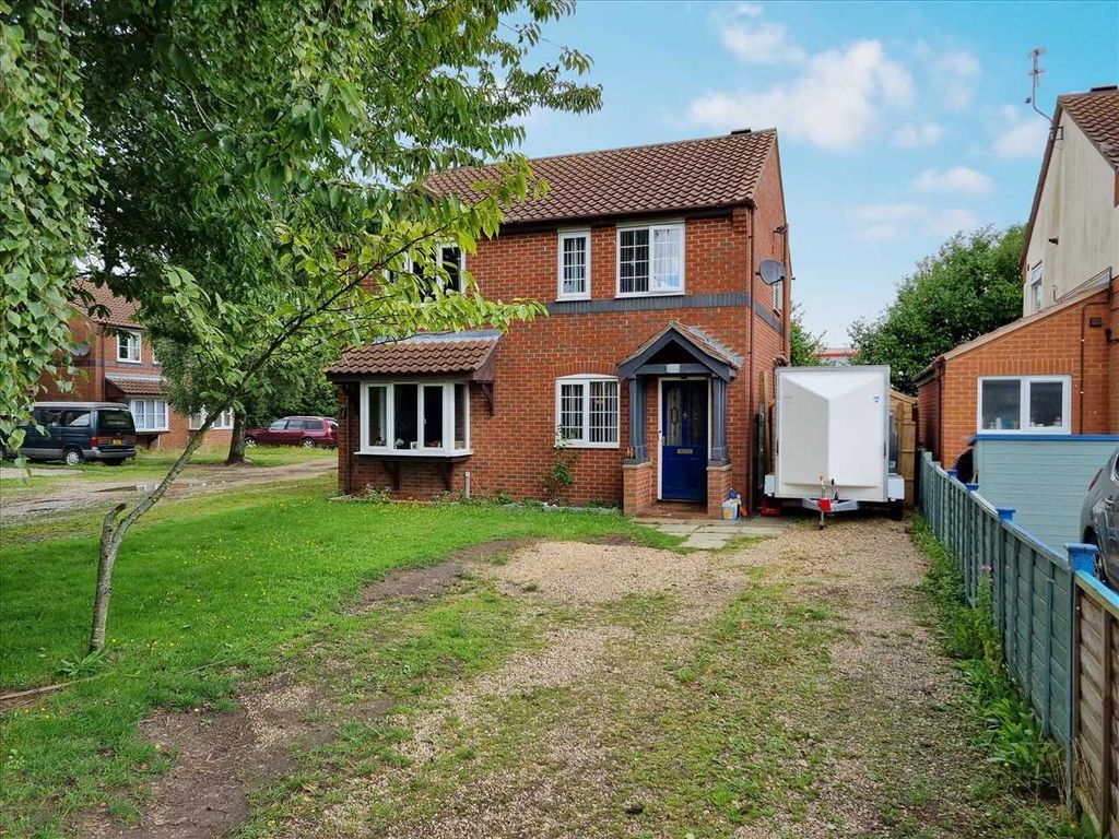 2 bed semi-detached house for sale in Nash Close, Heckington, Sleaford NG34, £180,000