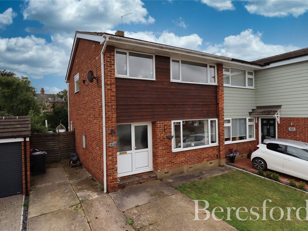 3 bed semi-detached house for sale in Sceptre Close, Tollesbury CM9, £300,000