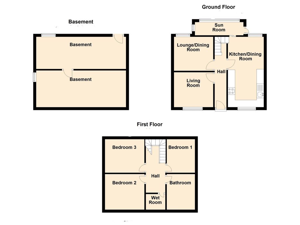 3 bed detached house for sale in 1 Thomas Street, Annan DG12, £190,000