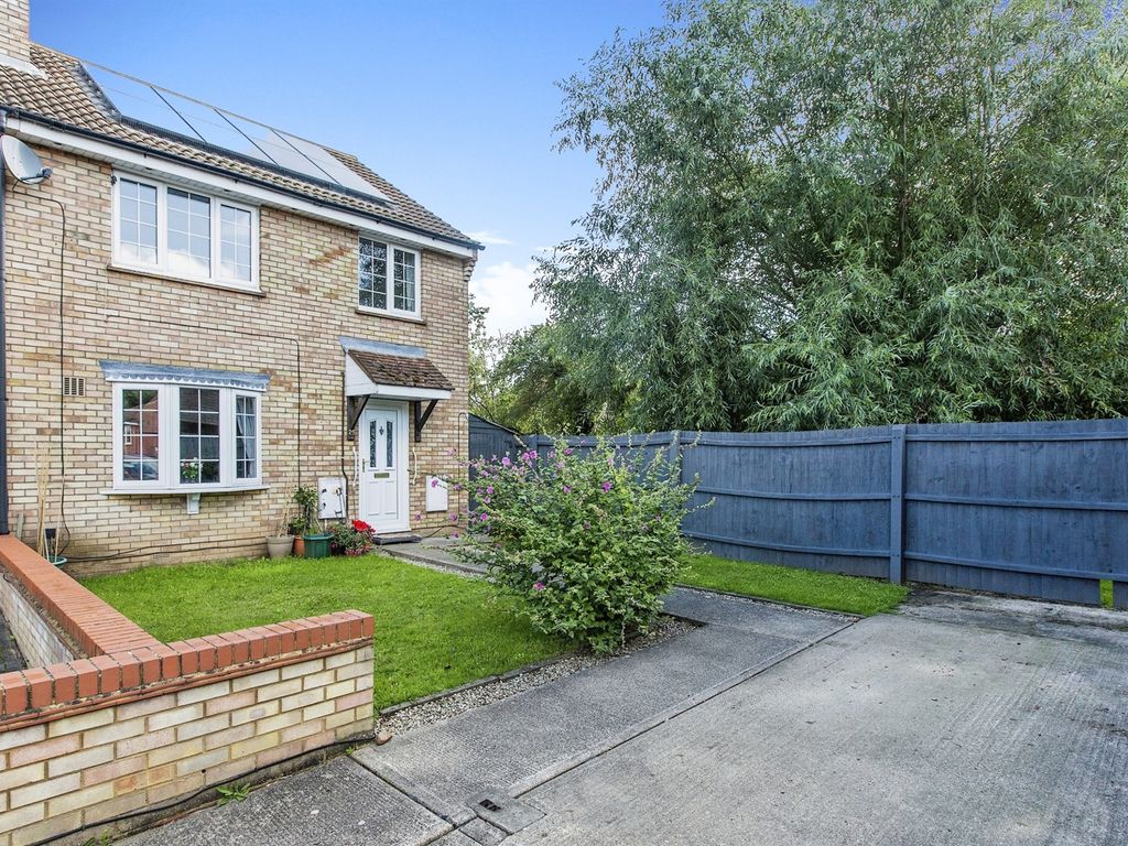 3 bed semi-detached house for sale in Prince Close, Eaton Socon, St. Neots PE19, £275,000