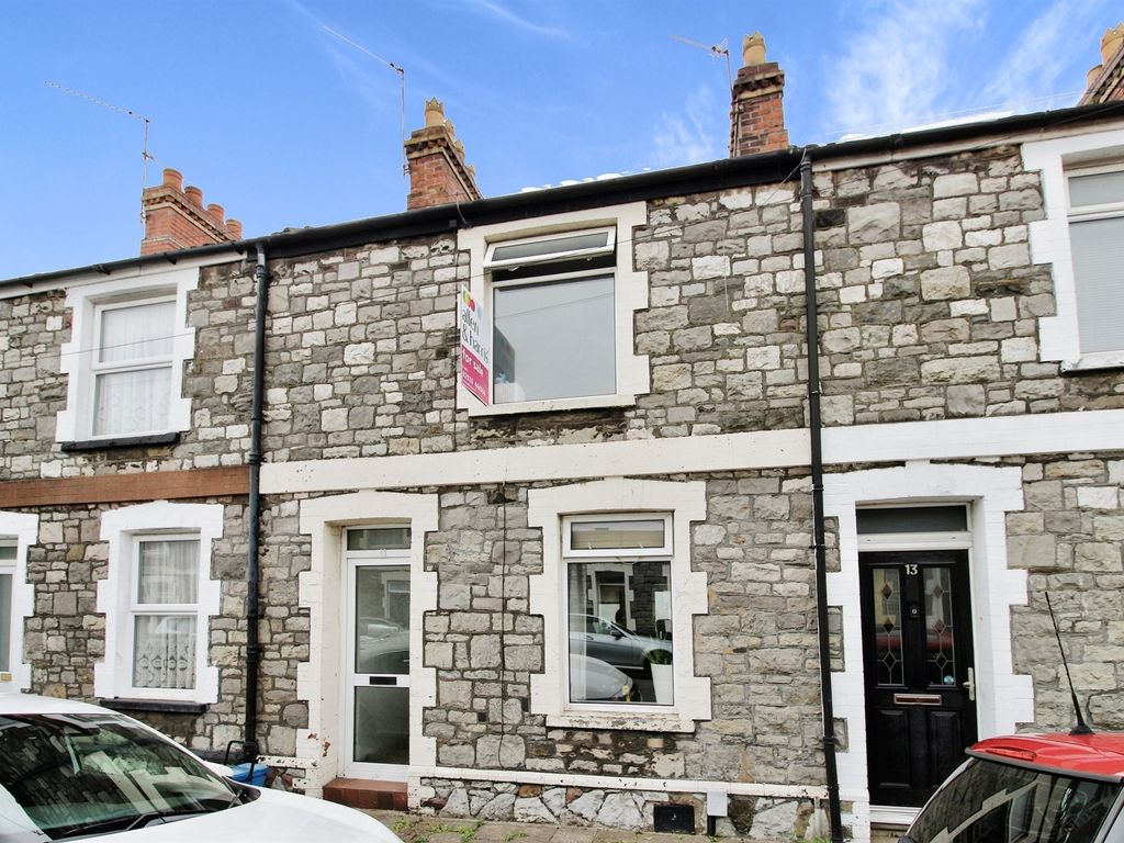 2 bed terraced house for sale in Kilcattan Street, Splott, Cardiff CF24, £170,000
