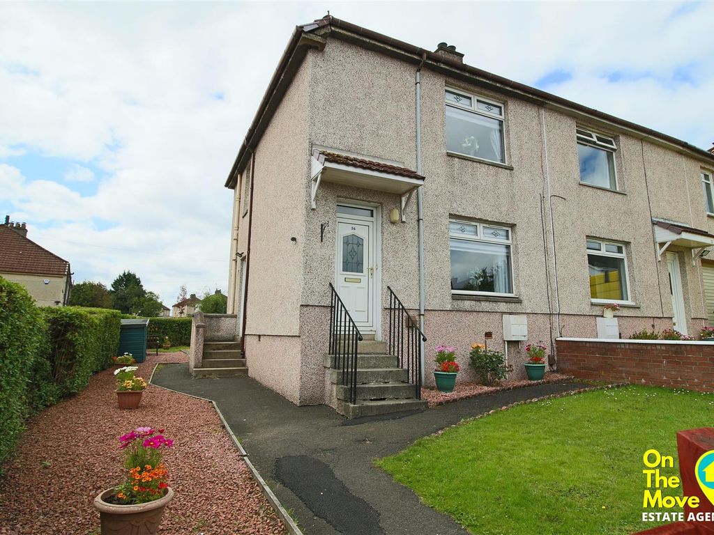 2 bed semi-detached house for sale in Bellsdyke Road, Airdrie ML6, £134,999