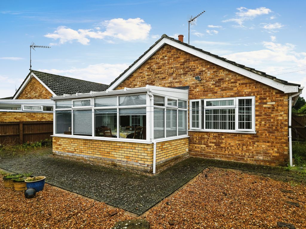 2 bed bungalow for sale in Westfields, Narborough, King's Lynn PE32, £210,000