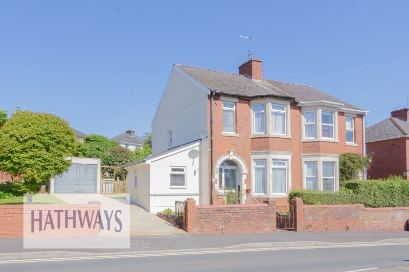 3 bed semi-detached house for sale in Lodge Road, Caerleon, Newport NP18, £250,000