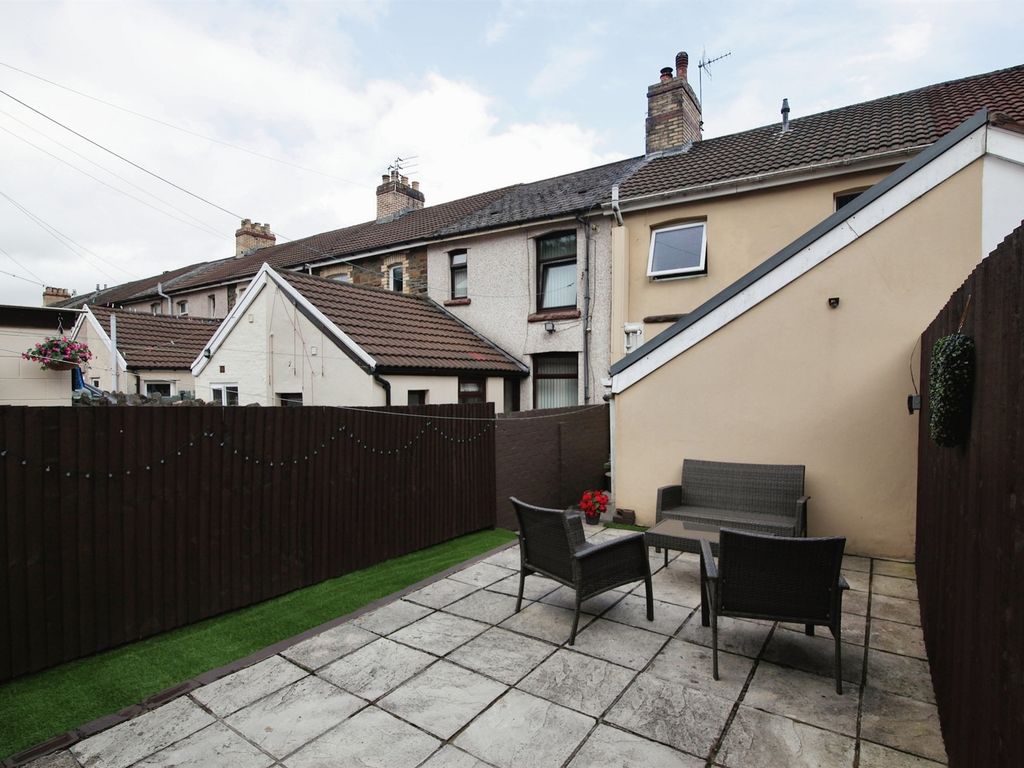 2 bed terraced house for sale in De Winton Terrace, Llanbradach, Caerphilly CF83, £145,000