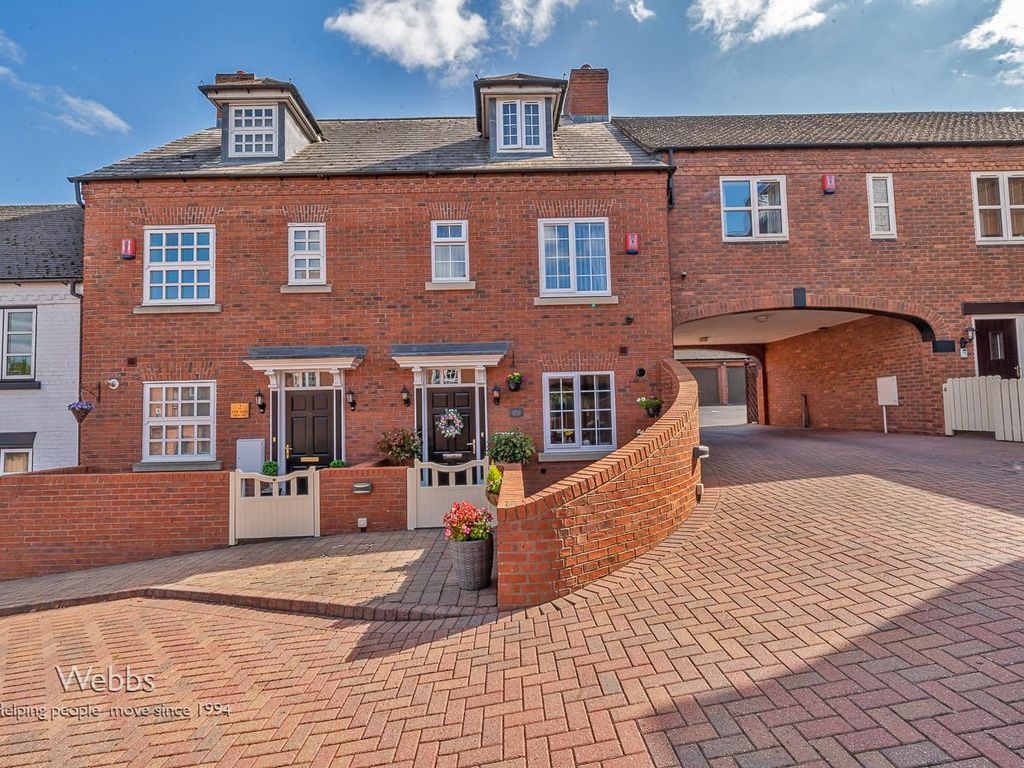 3 bed town house for sale in Havergal Place, Shareshill, Wolverhampton WV10, £270,000