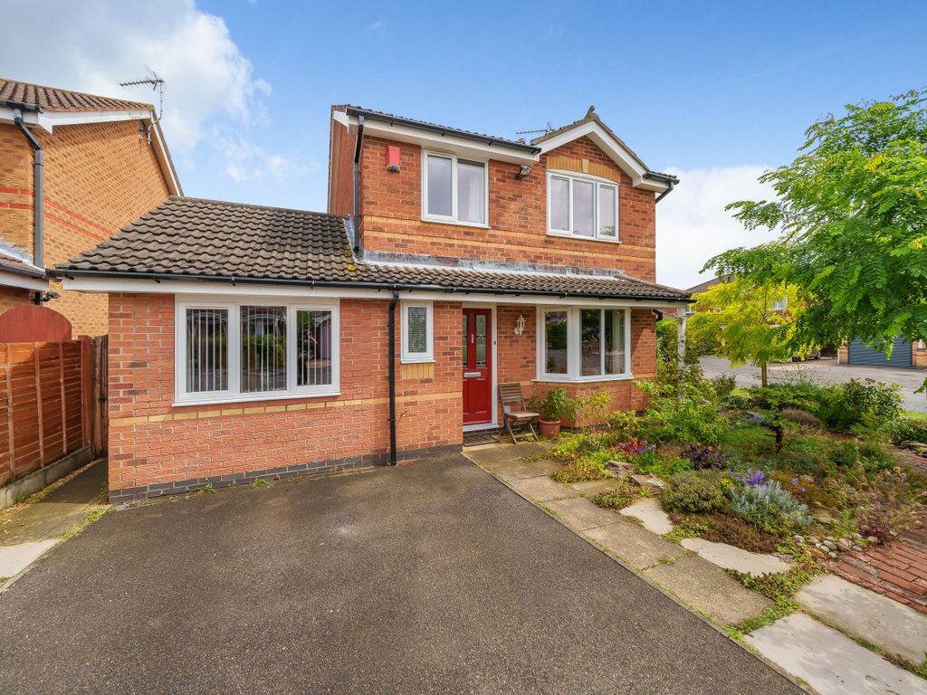 4 bed detached house for sale in Hauser Close, Quarrington, Sleaford NG34, £279,950