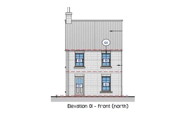 Terraced house for sale in Building Plot Adj, 14 Fen Road, Little Hale, Sleaford, Lincolnshire NG34, £75,000