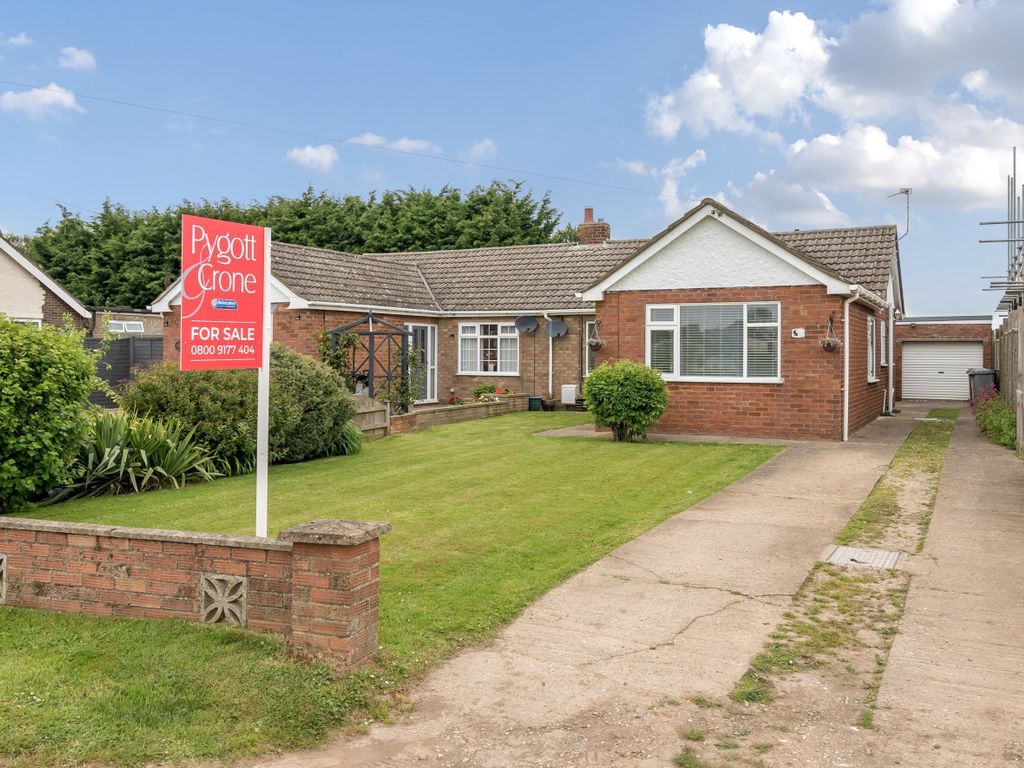 2 bed bungalow for sale in Watery Lane, Butterwick, Boston, Lincolnshire PE22, £189,950
