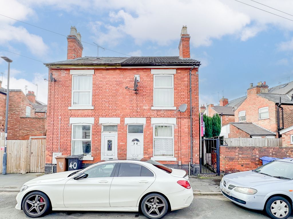 2 bed semi-detached house for sale in Woods Lane, Derby DE22, £135,000