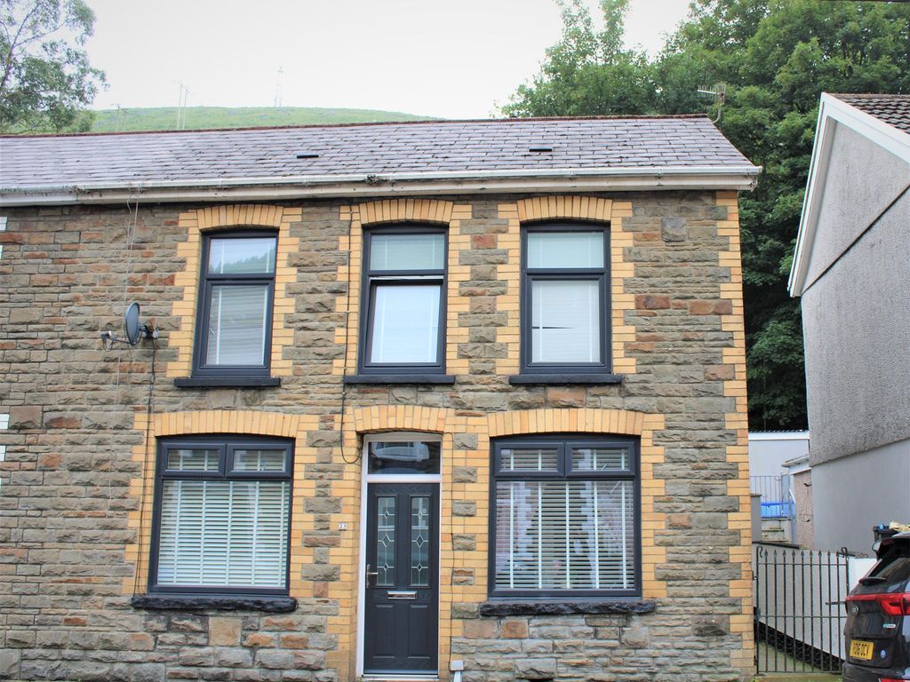 2 bed semi-detached house for sale in Walters Road, Ogmore Vale, Bridgend. CF32, £120,000