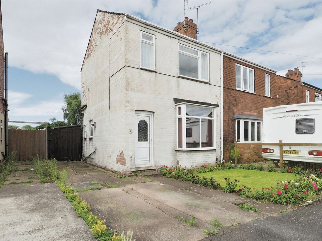 2 bed semi-detached house for sale in St. Johns Road, Scunthorpe DN16, £112,500