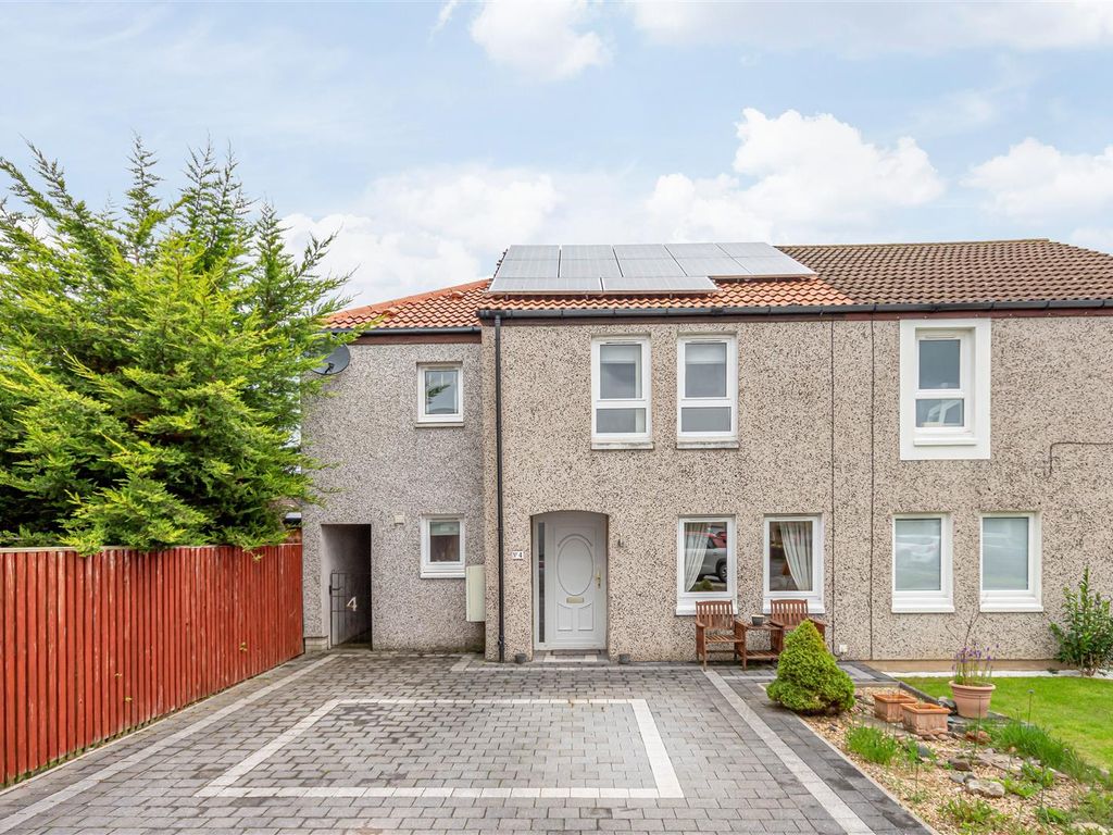 4 bed semi-detached house for sale in 4 Fairley Court, Cairneyhill KY12, £220,000