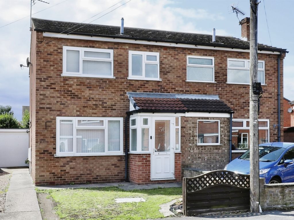 3 bed semi-detached house for sale in Camborne Crescent, Retford DN22, £175,000