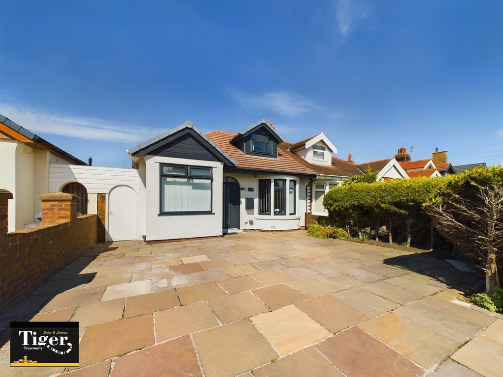 3 bed semi-detached bungalow for sale in Northgate, Bispham, Blackpool FY2, £220,000