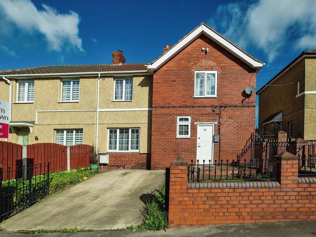 4 bed semi-detached house for sale in Lancaster Street, Thurnscoe, Rotherham S63, £110,000