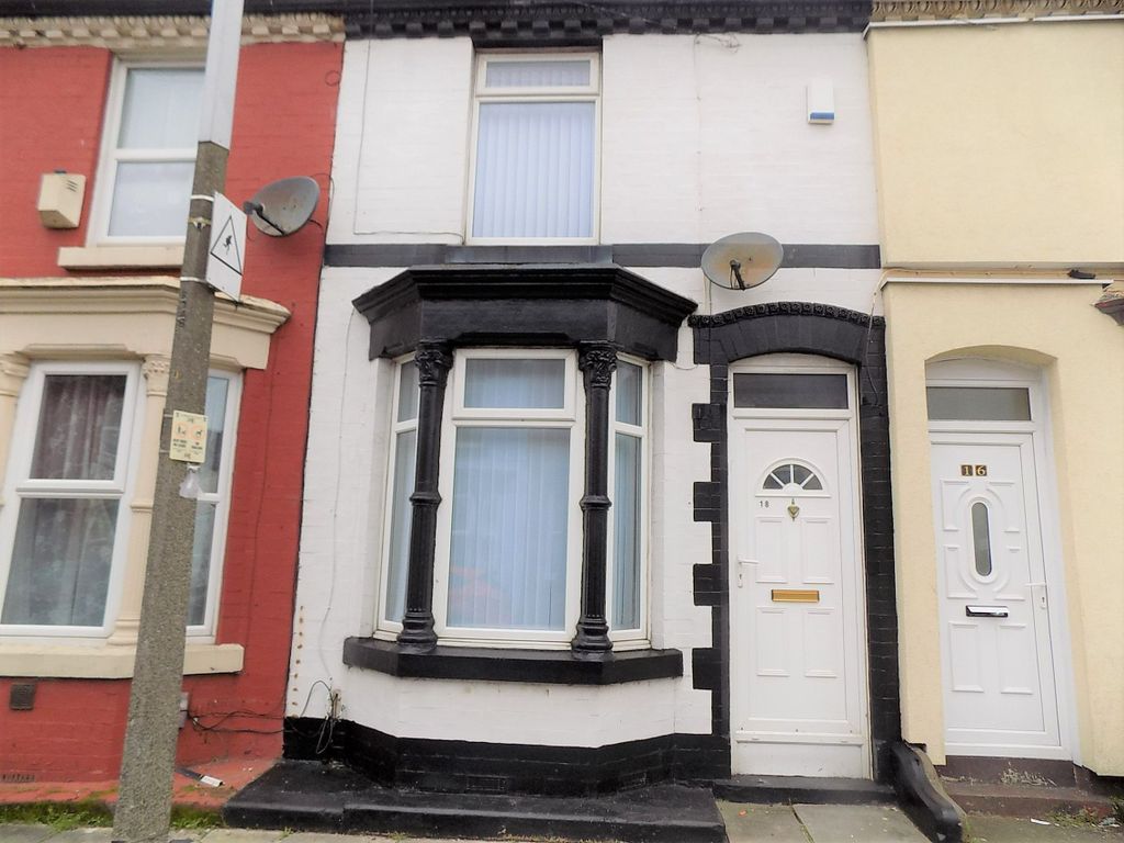 2 bed terraced house for sale in Methuen Street, Wavertree, Liverpool L15, £89,950
