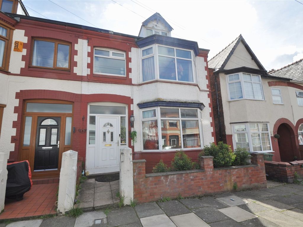 4 bed semi-detached house for sale in Turret Road, Wallasey CH45, £210,000