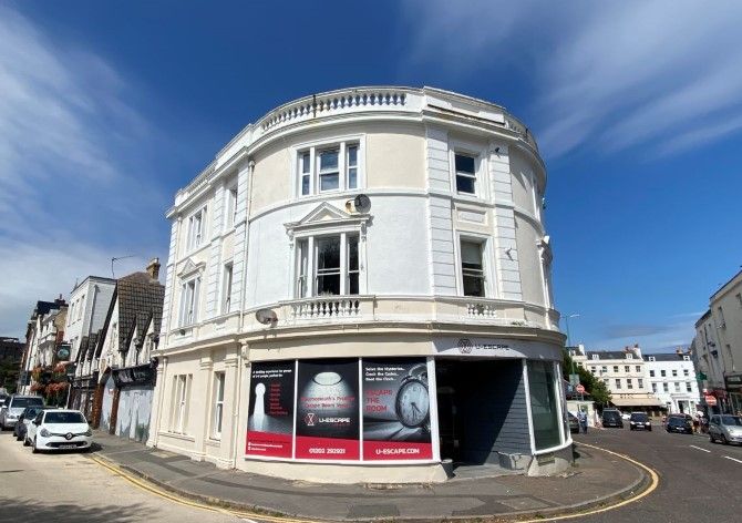 1 bed flat for sale in Flat 1 The Corner House, 3 Poole Hill, Bournemouth BH2, £100,000
