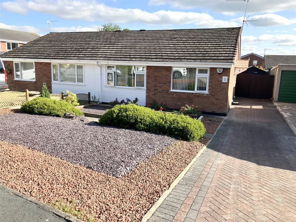 2 bed bungalow for sale in Mendip Close, Little Dawley, Telford, Shropshire TF4, £185,000