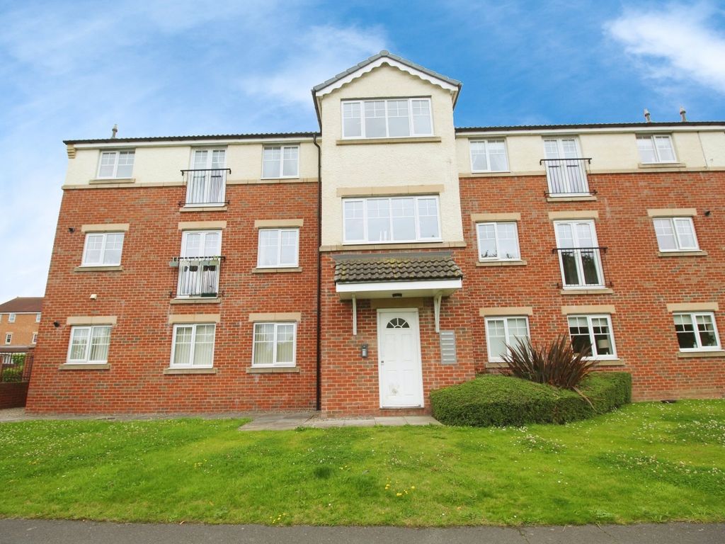 2 bed flat for sale in Ellesmere Close, Houghton Le Spring, Tyne And Wear DH4, £85,000