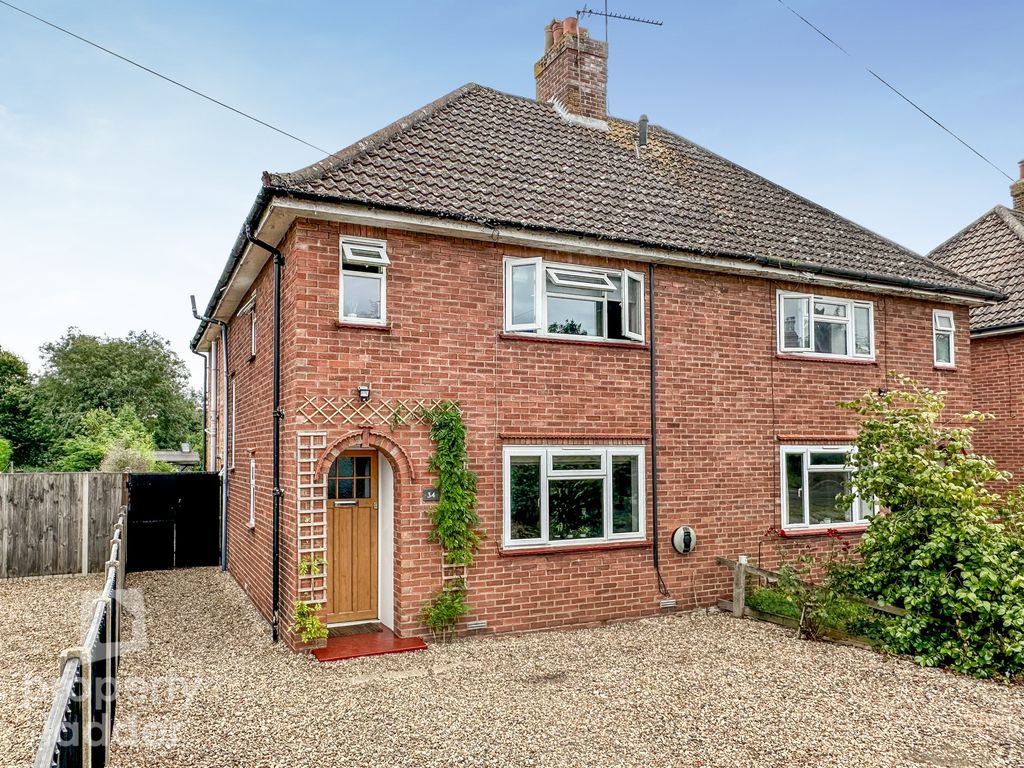 3 bed semi-detached house for sale in Rectory Road, Coltishall, Norwich NR12, £325,000