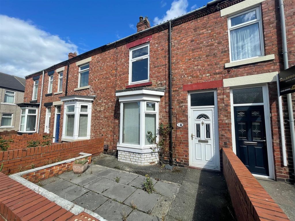3 bed terraced house for sale in Dean Street, Shildon DL4, £79,950
