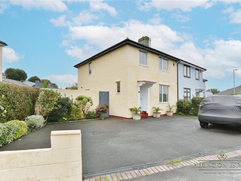 3 bed semi-detached house for sale in Beacon Park Road, Plymouth, Devon PL2, £210,000