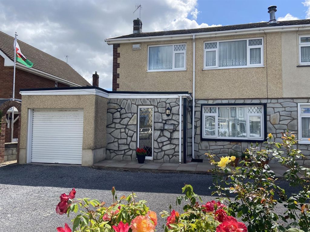 3 bed semi-detached house for sale in Queen Victoria Road, Llanelli SA15, £249,995