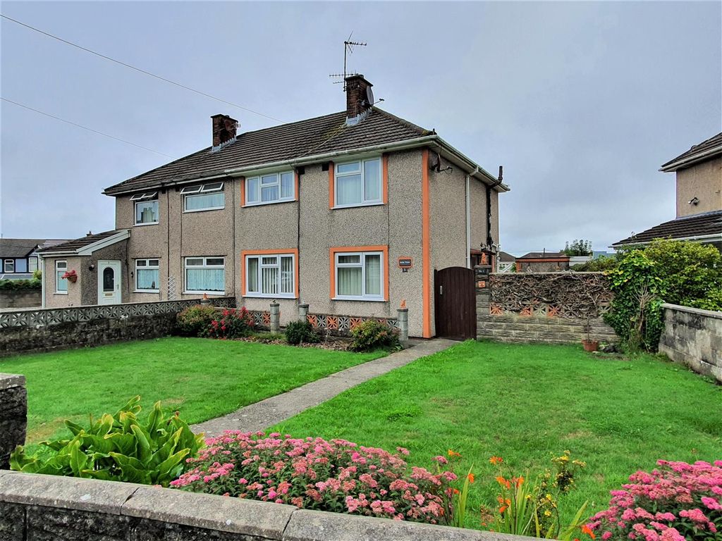 3 bed semi-detached house for sale in Long Acre, North Cornelly, Bridgend CF33, £165,000