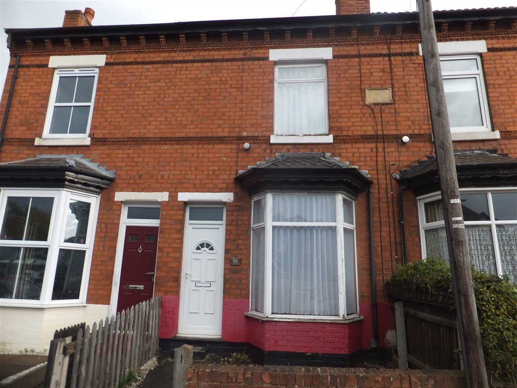 2 bed terraced house for sale in Mansfield Road, Yardley, Birmingham B25, £180,000