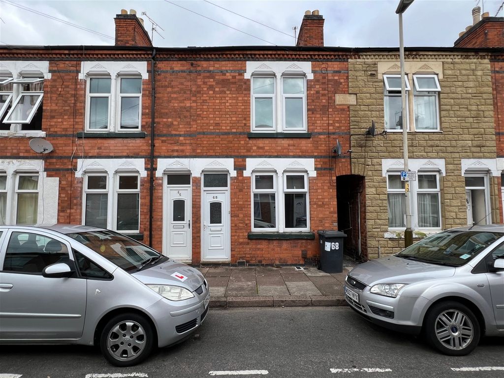 2 bed terraced house for sale in Stuart Street, Leicester LE3, £174,950