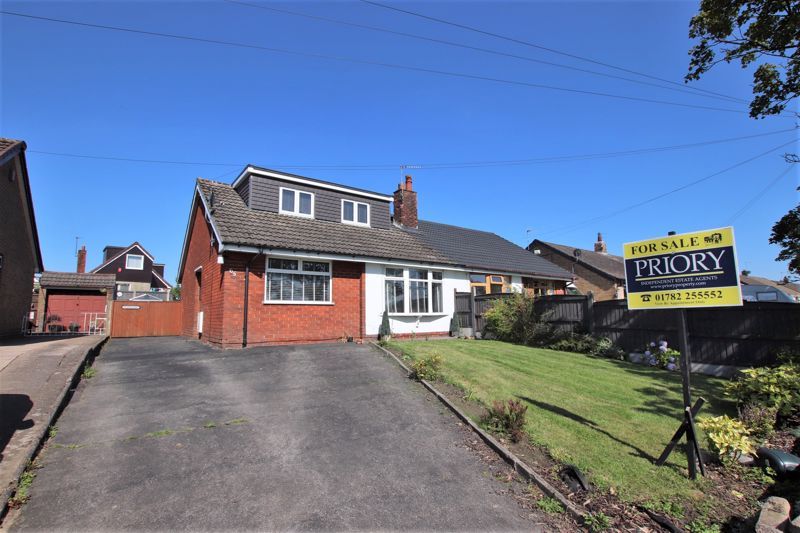 3 bed semi-detached bungalow for sale in Tower Hill Road, Brown Lees, Biddulph ST8, £229,500