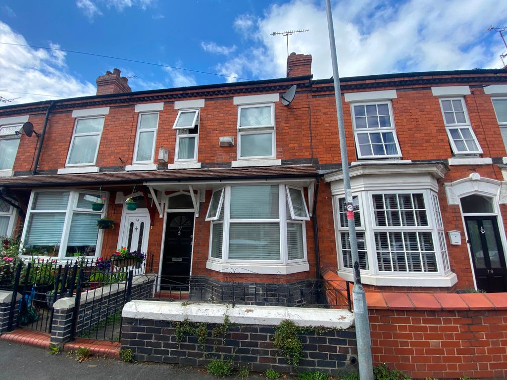 2 bed terraced house for sale in Westminster Street, Crewe CW2, £100,000
