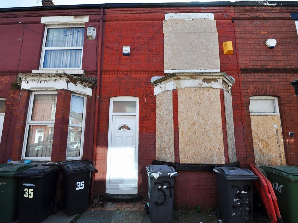 2 bed terraced house for sale in Newling Street, Birkenhead CH41, £61,000