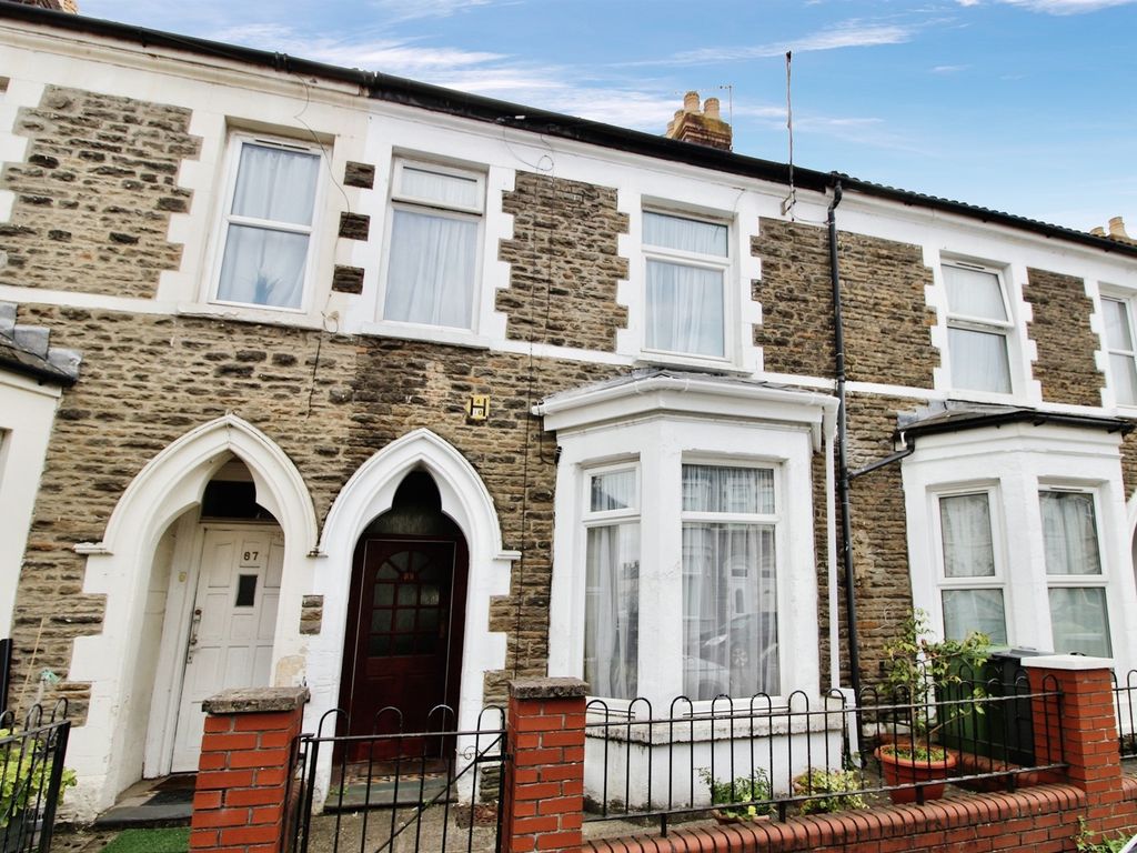 3 bed terraced house for sale in Craddock Street, Cardiff CF11, £245,000